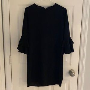 NWT Missguided Black Shift Dress